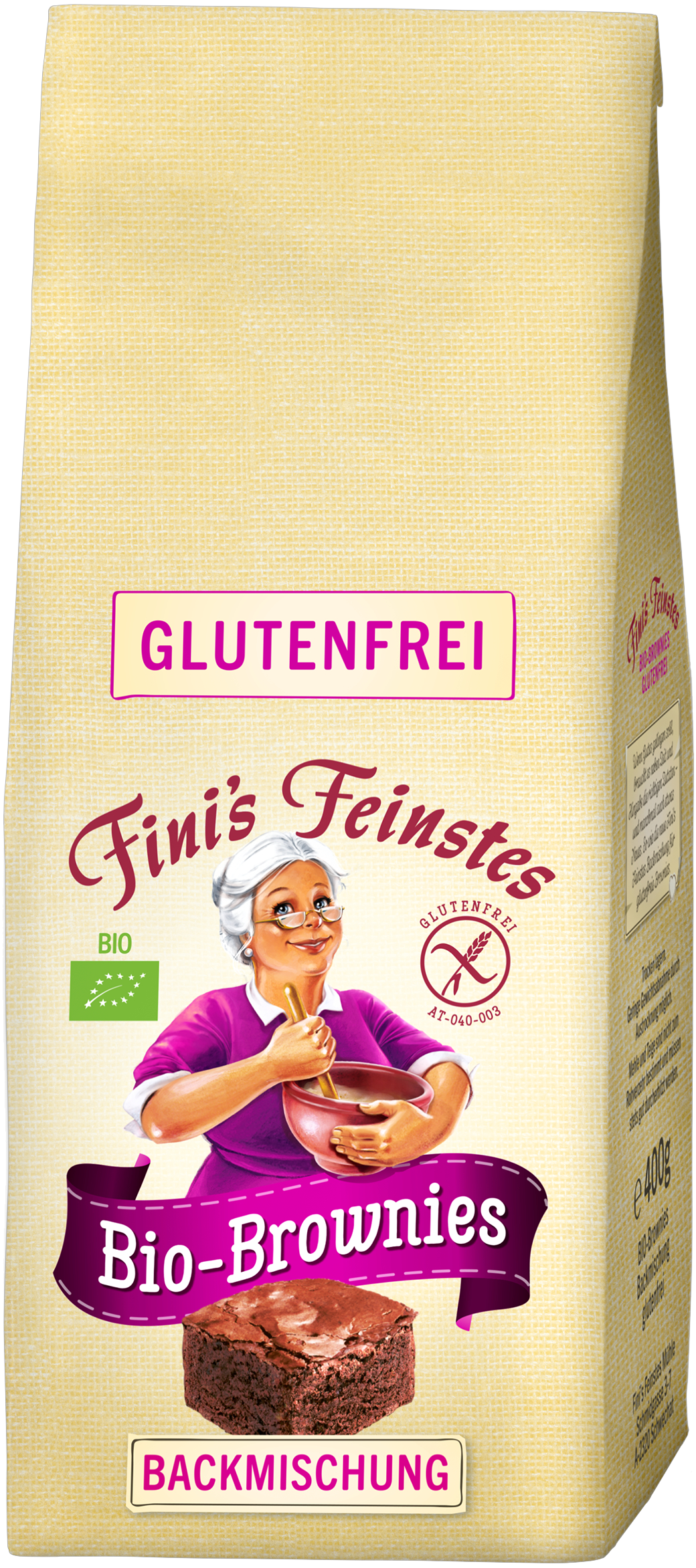 Bild zu Fini’s Feinstes Bio-Brownies glutenfrei