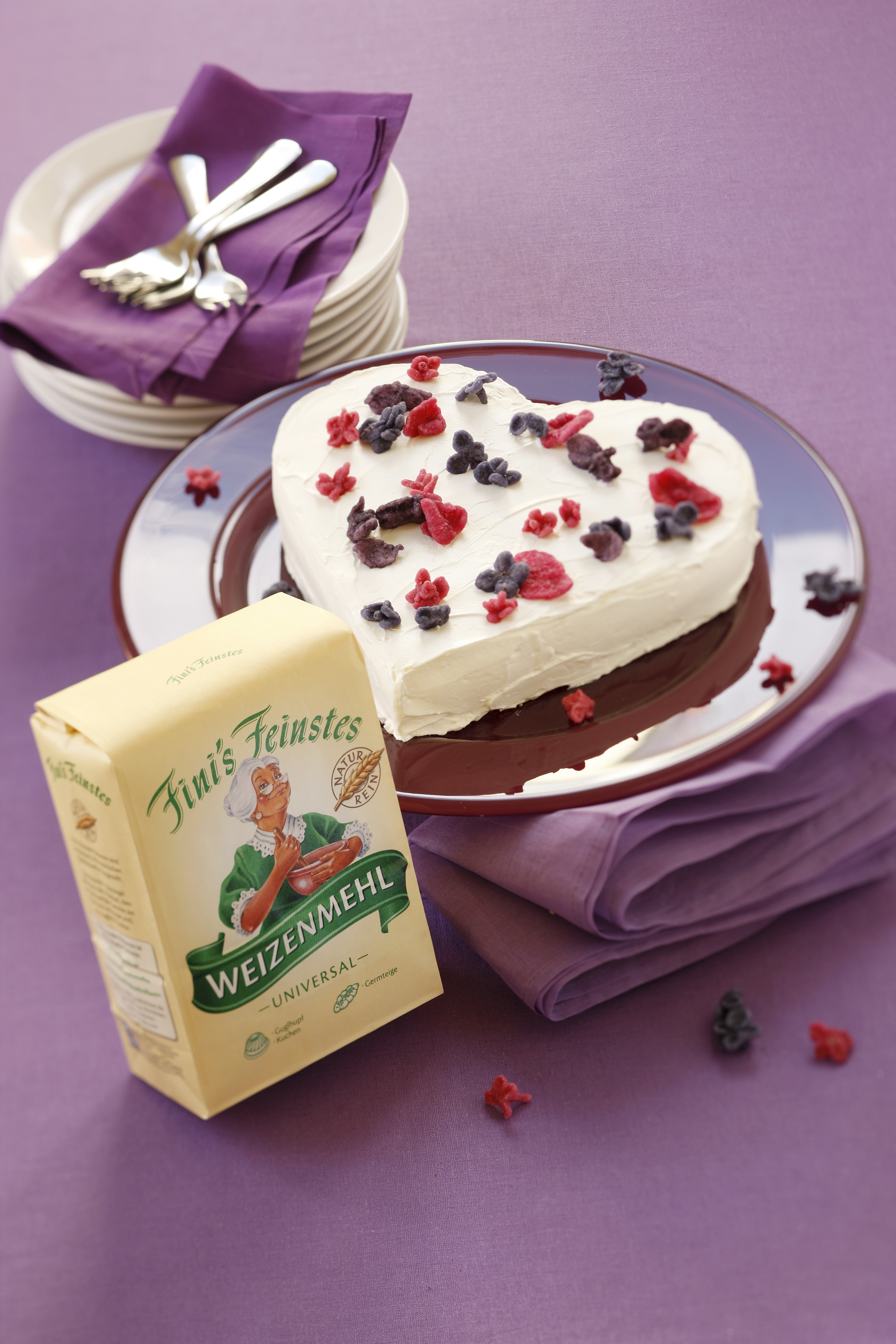 Bild zu Topfen-Obers-Herz